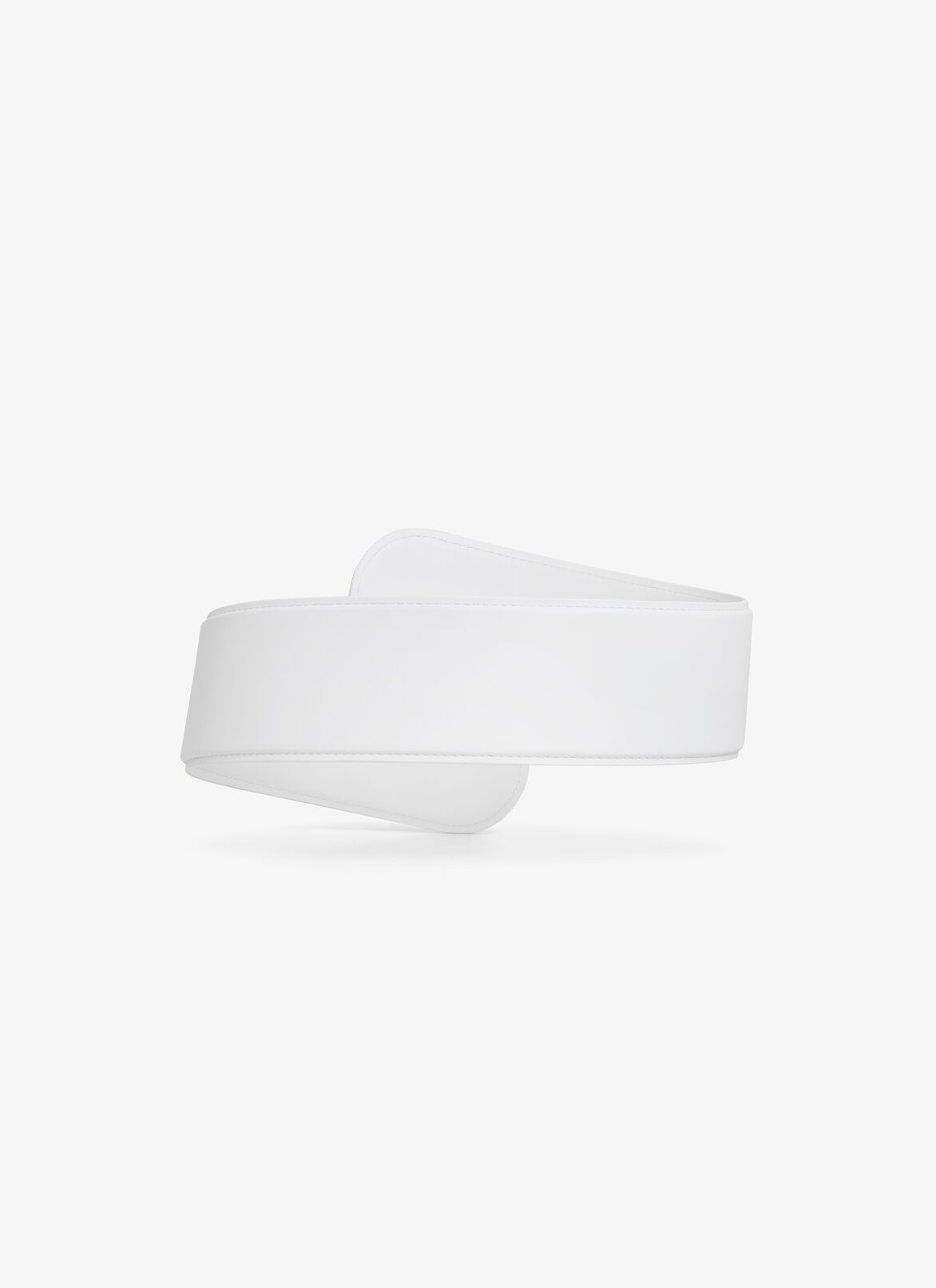 FLEX TWIST BELT IN CALFSKIN ALAÏA WHITE FLEX TWIST BELT IN CALFSKIN
